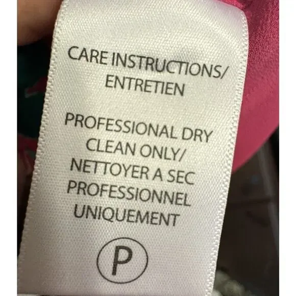 Tanya Taylor Skirt Womens 8 Midi Silk Blend Abstract Fairy Core Cottage Burnout - Picture 8 of 9